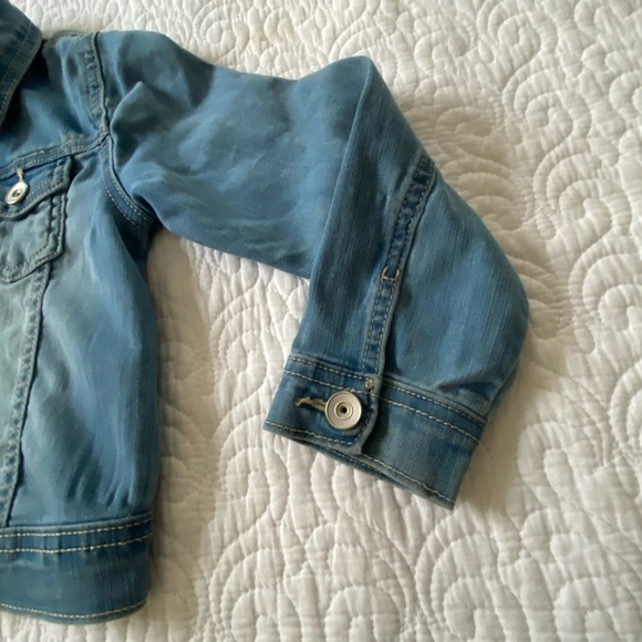 Place Denim Jacket Kids Size XS 4 Classic Medium Wash - Picture 8 of 11